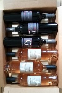 Blandlåda (6 fl) rosé+röda Provenceviner – Domaine de Garbelle